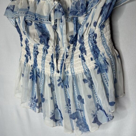 Kimchi Blue Femme Trim Clarabella Tube Top. Size Medium. - Picture 6 of 11